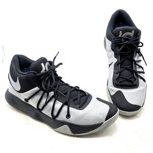 Nike Sneakers Mens 15 Grey Black KD Trey KEVIN DURANT 35 Zoom Air Basketball